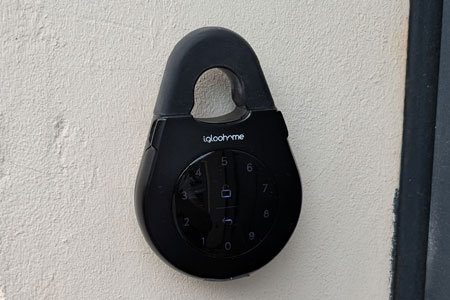 Entrée autonome boîte à clés sécurisée