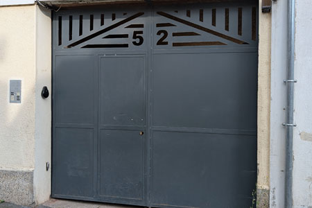 Entrée l'Ecrin Spa Amiens rue du Moulin à Amiens