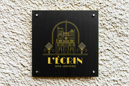 Logo l'Ecrin Spa Amiens - Façade appartement